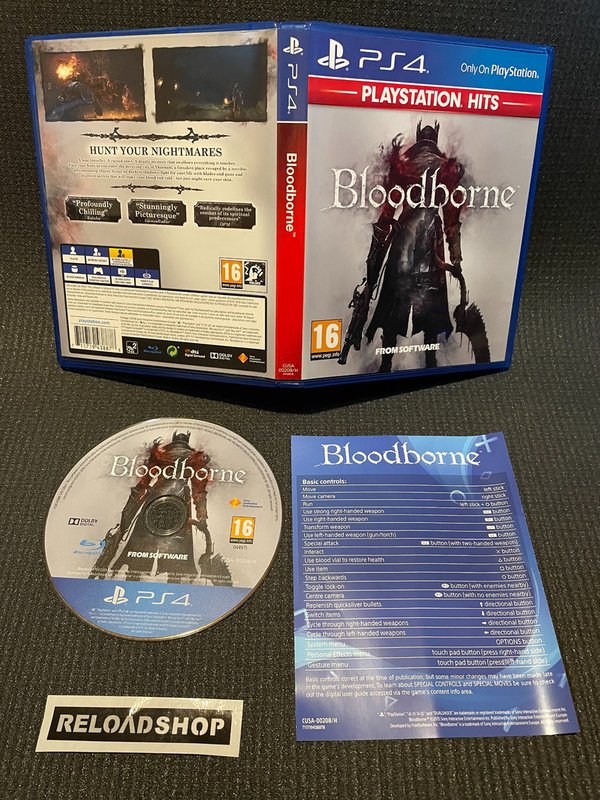 Bloodborne PlayStation Hits PS4 (käytetty) CiB