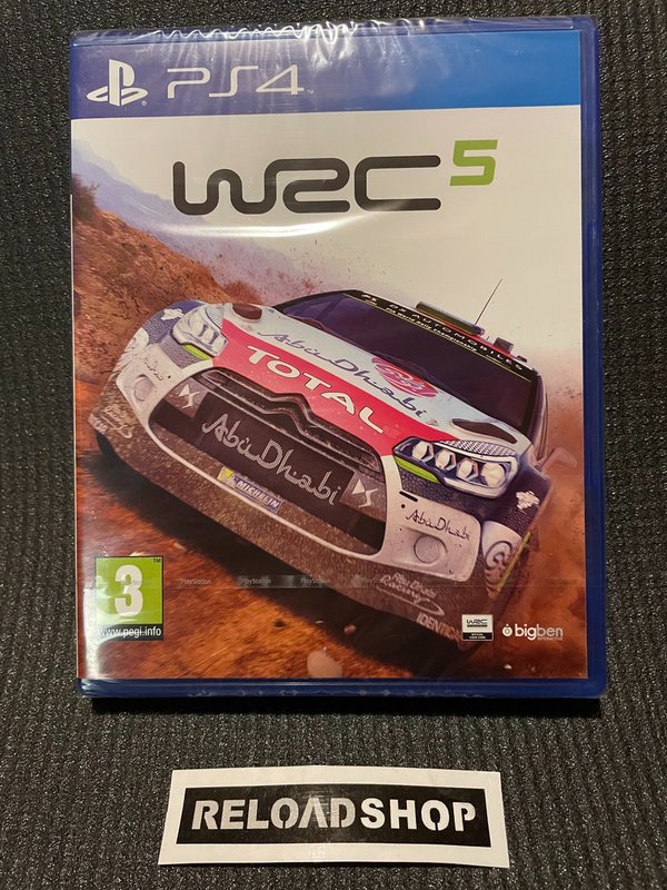 WRC 5 World Rally Championship PS4 - UUSI