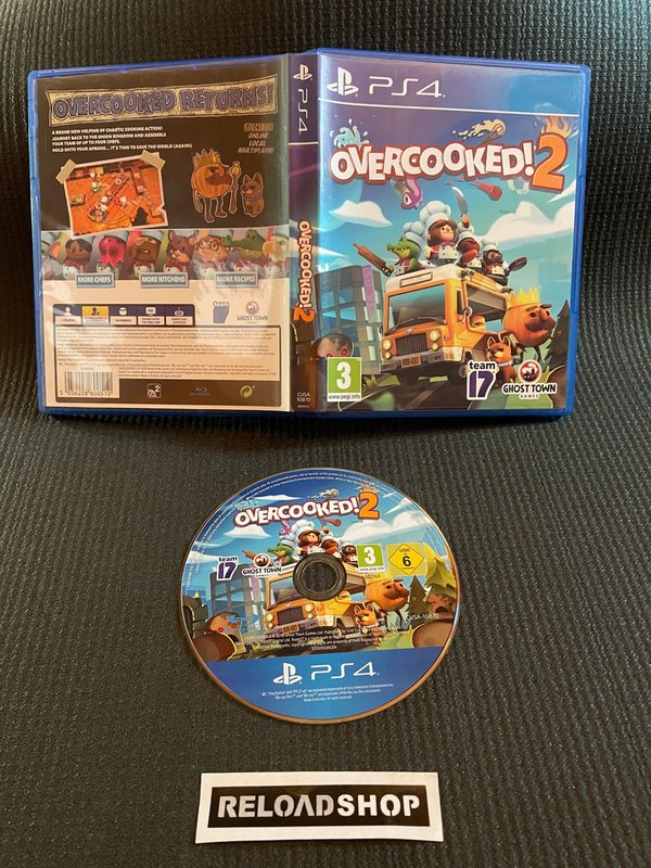Overcooked! 2 PS4 (käytetty)