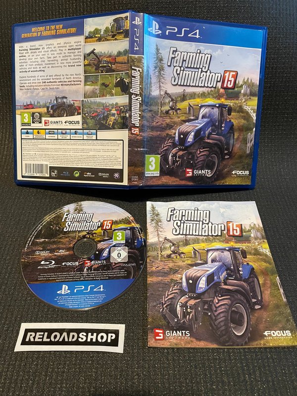 Farming Simulator 15 PS4 (käytetty) CIB