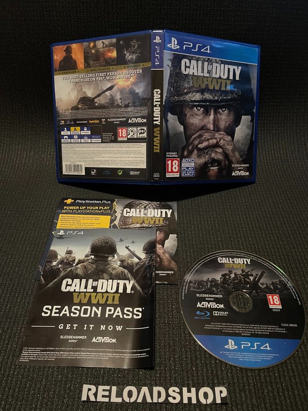 Call of Duty WWII PS4 (käytetty) - CiB