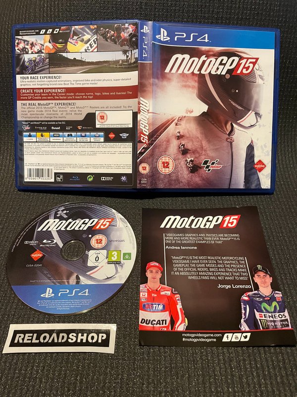 MotoGP 15 PS4 (käytetty)