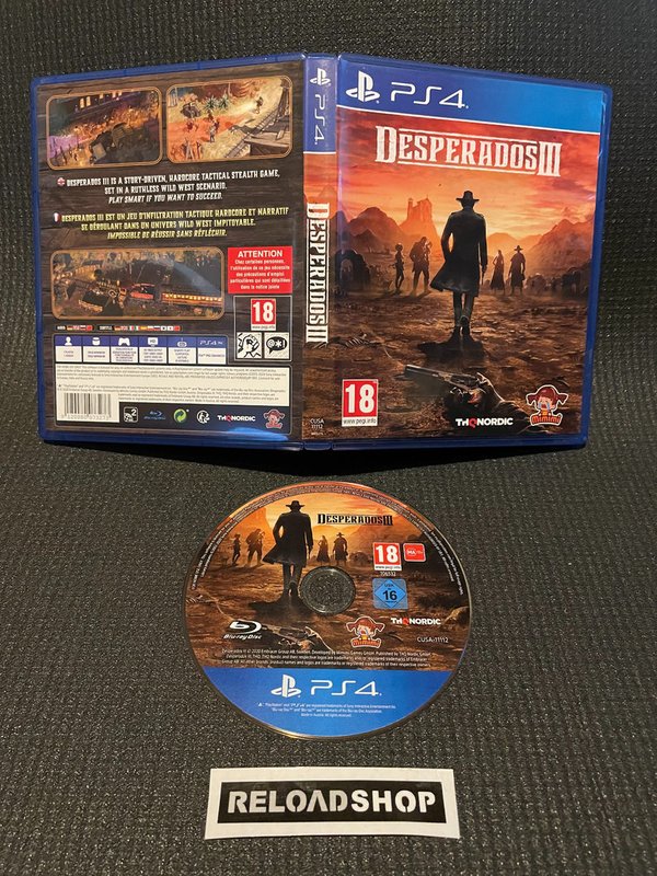 Desperados III PS4 (käytetty)