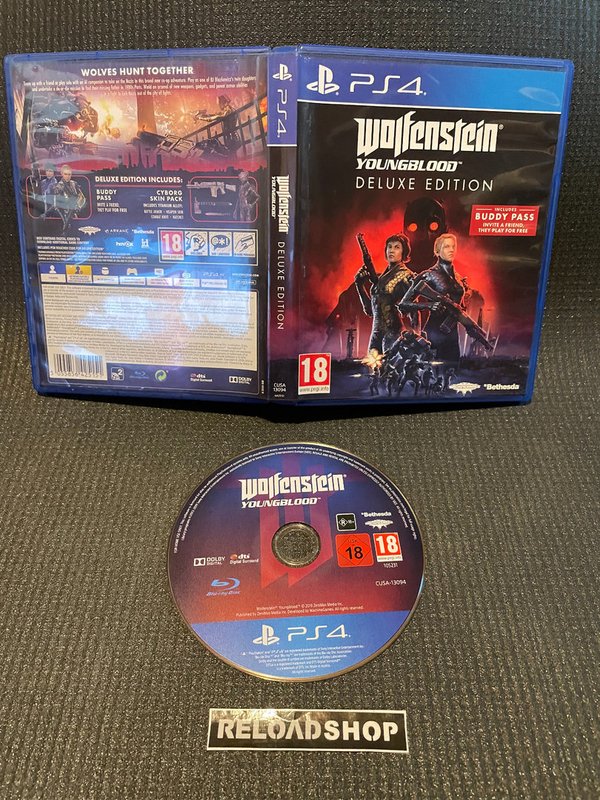 Wolfenstein Youngblood Deluxe Edition PS4 (käytetty)