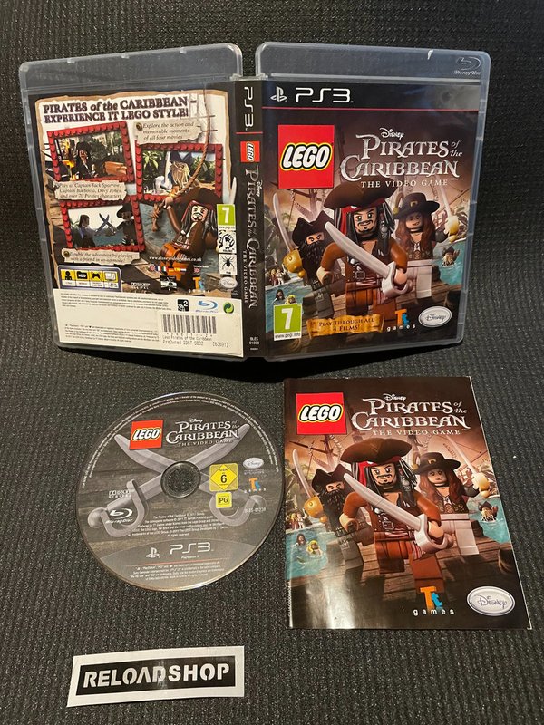LEGO Pirates of the Caribbean PS3 (käytetty) CiB