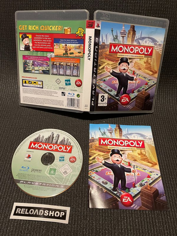 Monopoly PS3 (käytetty) CiB