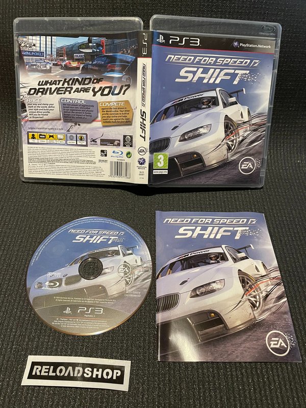 Need For Speed Shift PS3 (käytetty) CiB