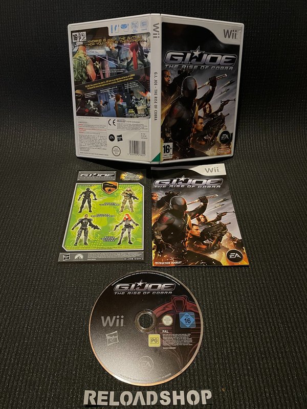G.I. Joe The Rise of Cobra Wii (käytetty) CiB