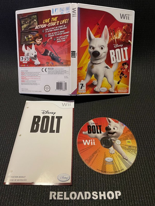 Disney Bolt Wii (käytetty) CiB