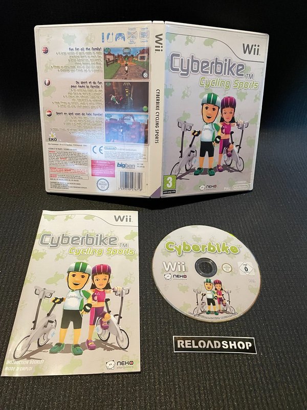 Cyberbike Cycling Sports Wii (käytetty) CiB
