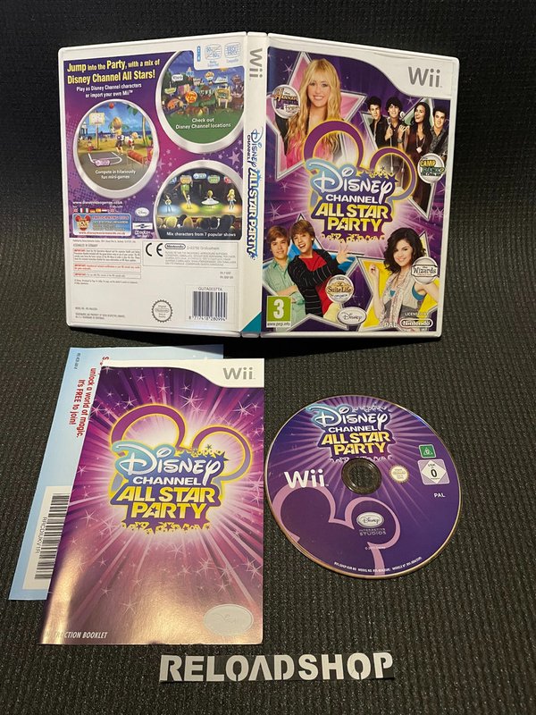 Disney Channel All Star Party Wii (käytetty) CiB