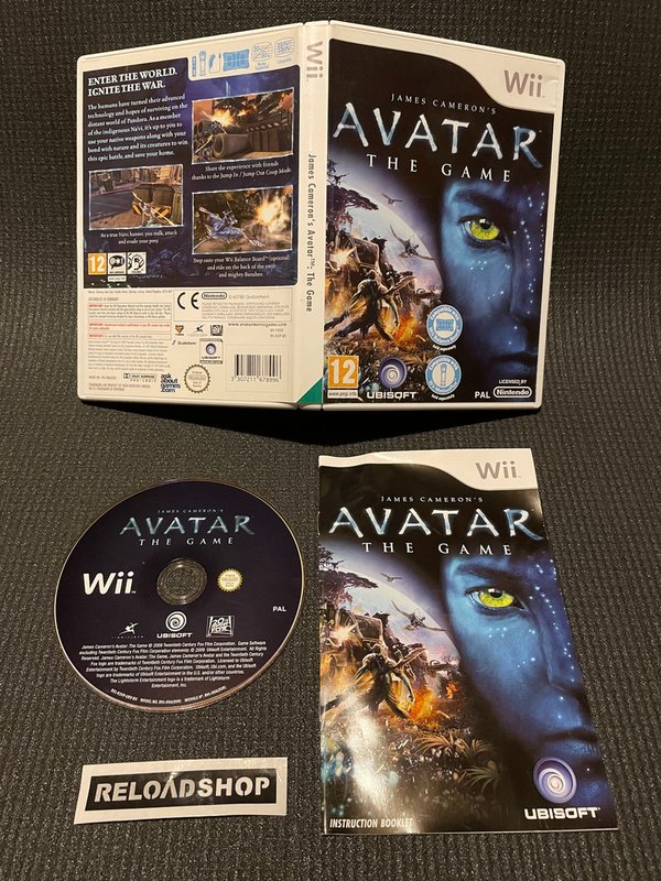 James Cameron's Avatar Wii (käytetty) CiB