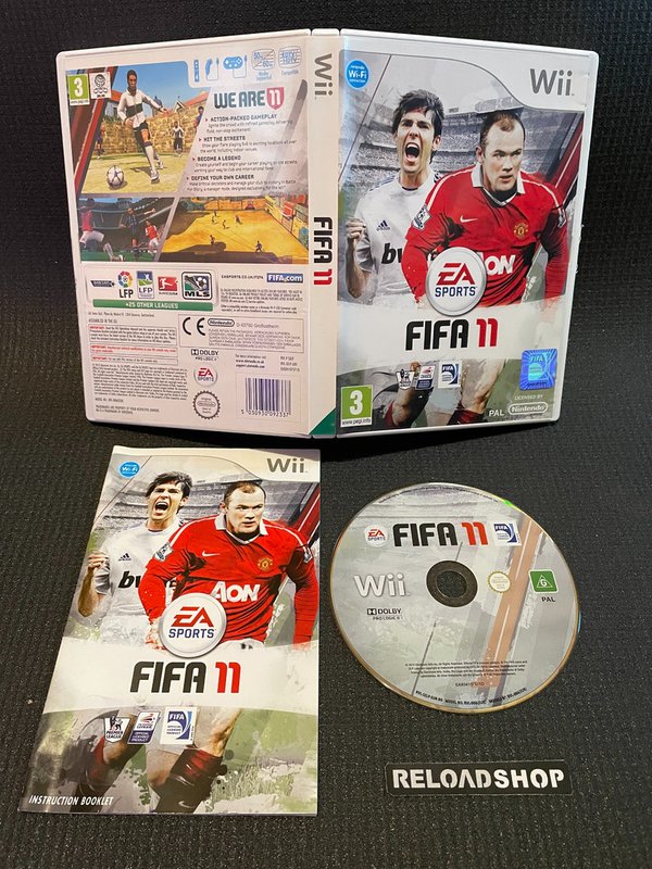 FIFA 11 Wii (käytetty) CiB