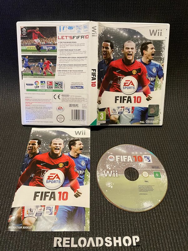 FIFA 10 Wii (käytetty) CiB