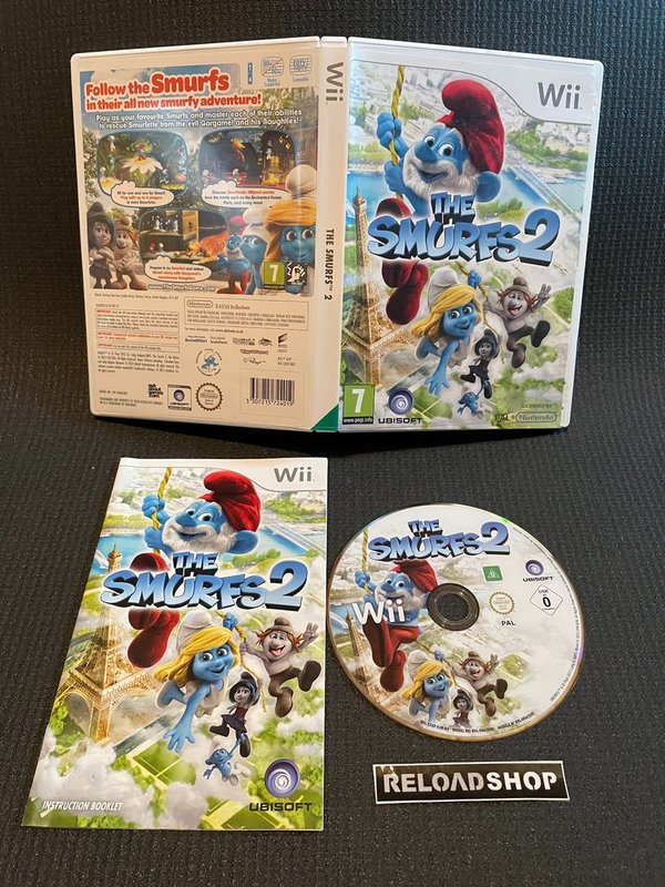 The Smurfs 2 Wii (käytetty) CiB