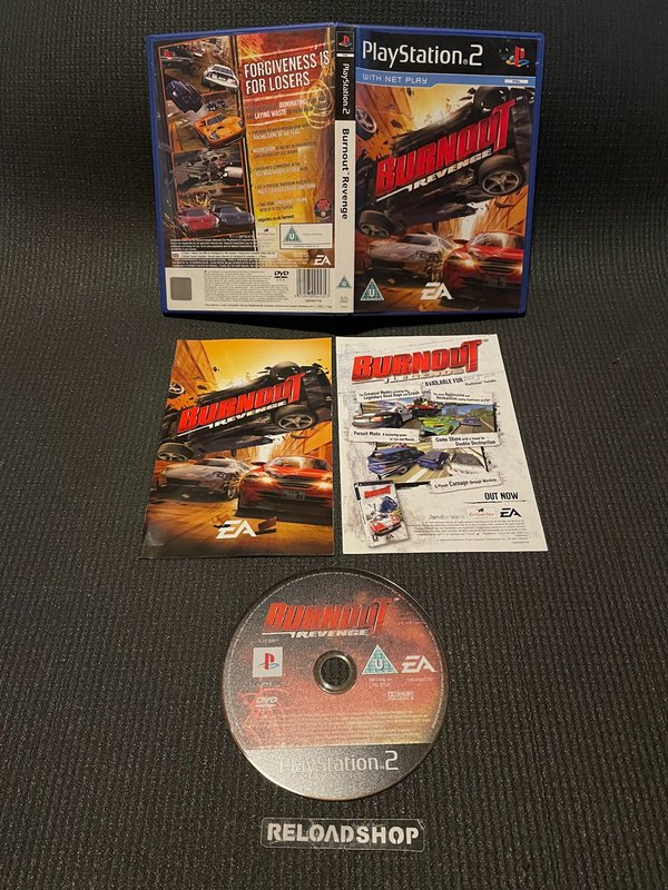 Burnout Revenge PS2 (käytetty) CiB