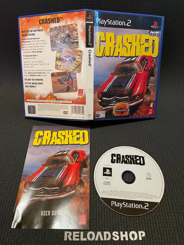 Crashed PS2 (käytetty) CiB