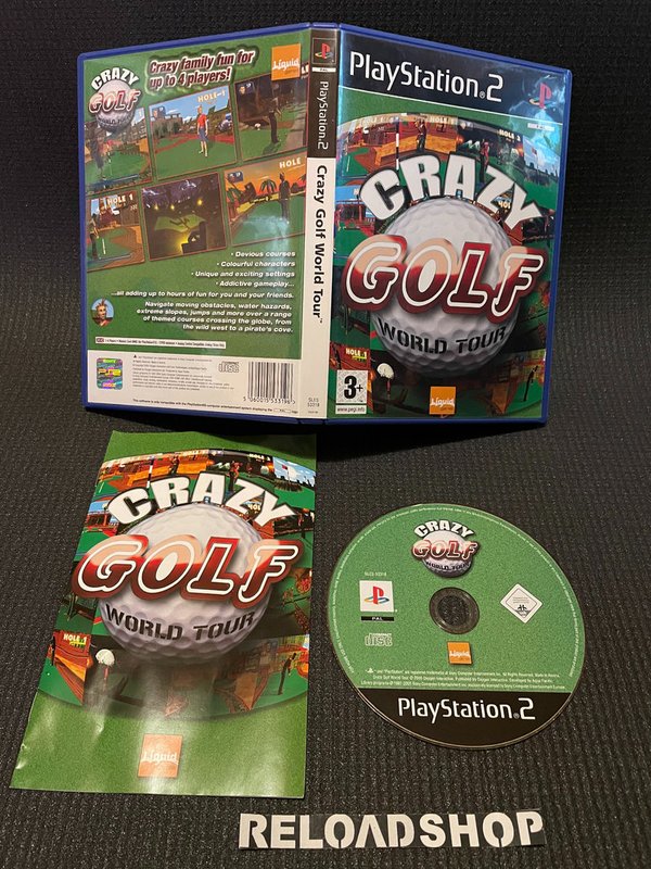 Crazy Golf World Tour PS2 (käytetty) CiB