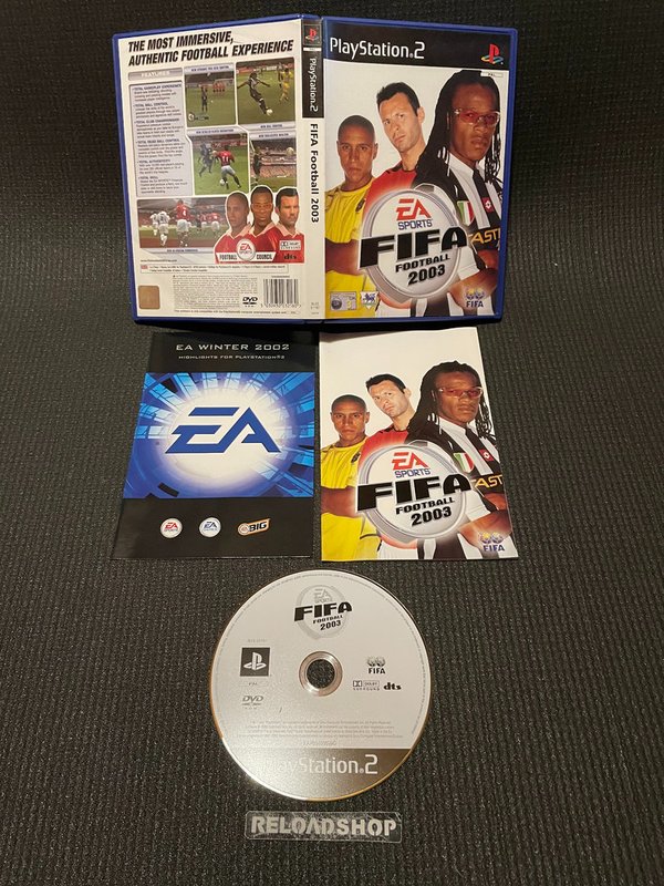 FIFA Football 2003 PS2 (käytetty) CiB