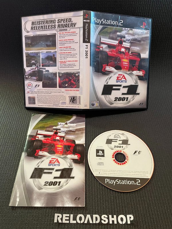 F1 2001 PS2 (käytetty) CiB