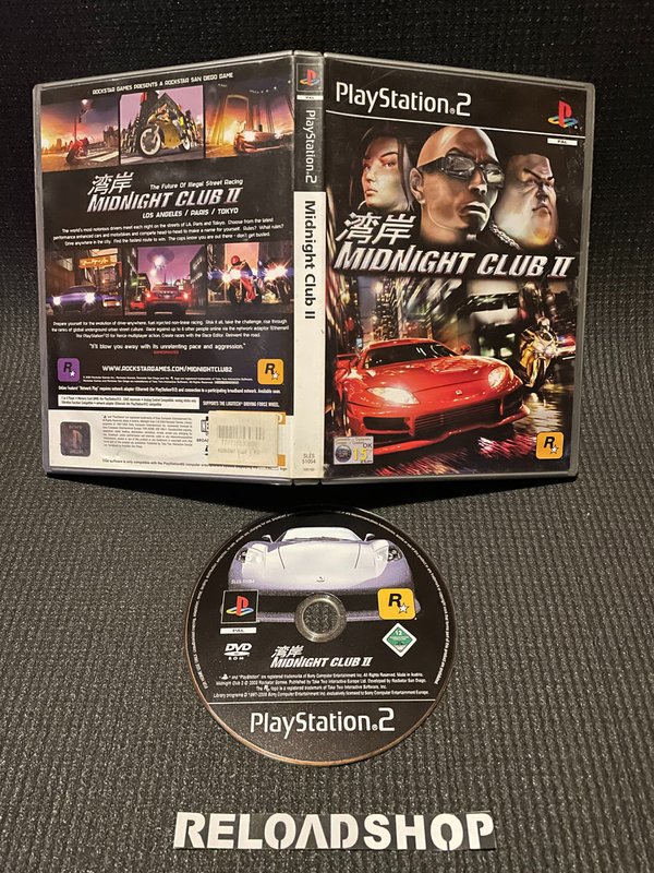 Midnight Club II PS2 (käytetty)
