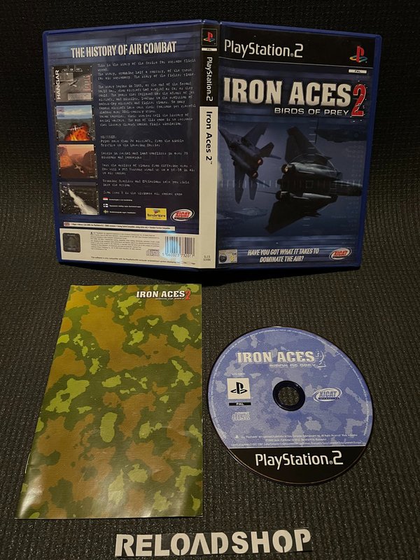 Iron Aces 2 - Nordic PS2 (käytetty) CIB