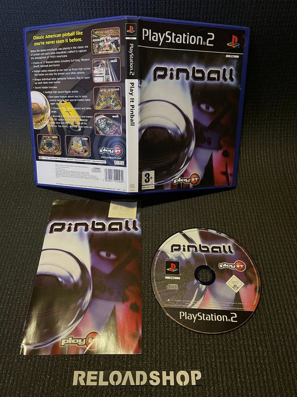 Play It PinBall PS2 (käytetty) CiB