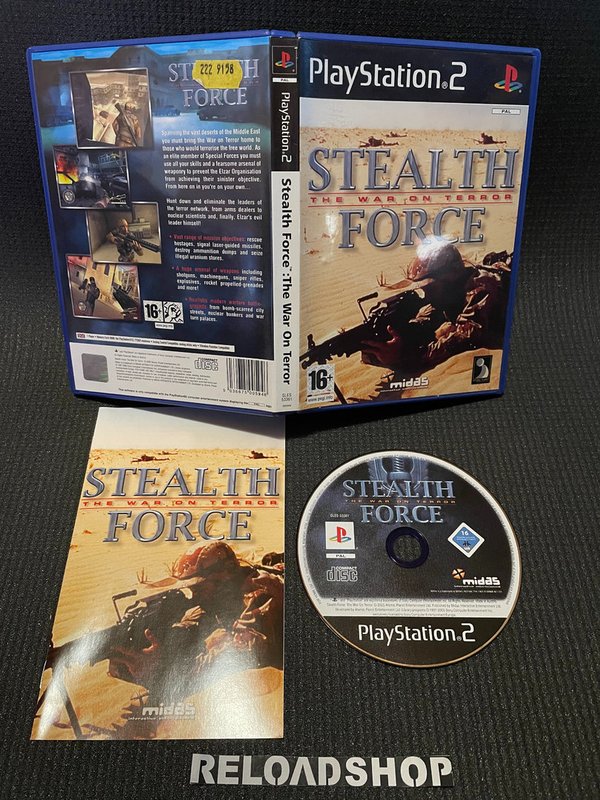 Stealth Force The War on Terror PS2 (käytetty) CiB