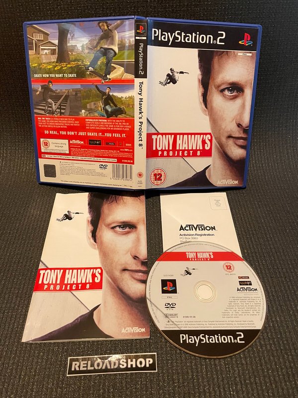 Tony Hawk's Project 8 PS2 (käytetty) CiB