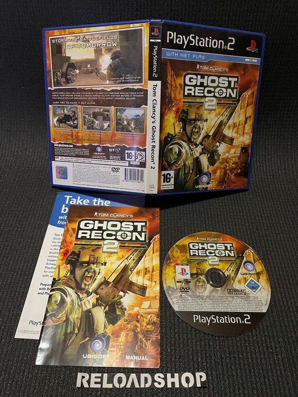 Tom Clancy's Ghost Recon 2 PS2 (käytetty) CiB