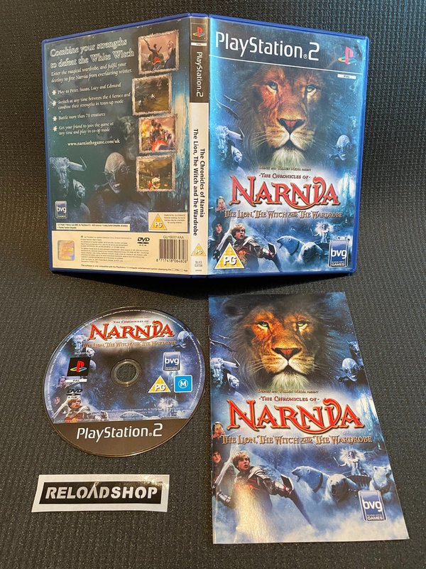 The Chronicles of Narnia The Lion The Witch & The Wardrobe PS2 (käytetty) CiB