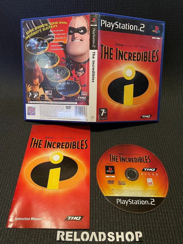 The Incredibles PS2 (käytetty) CiB