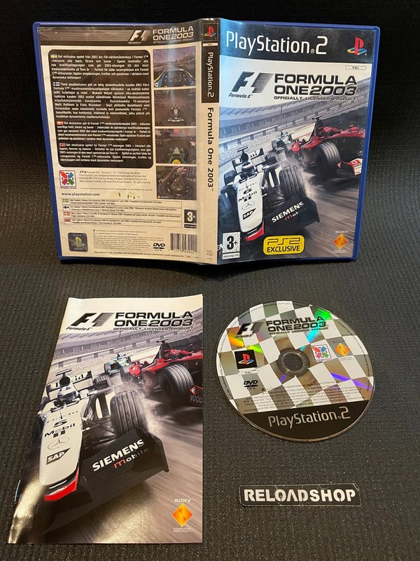Formula One 2003 PS2 (käytetty) CiB