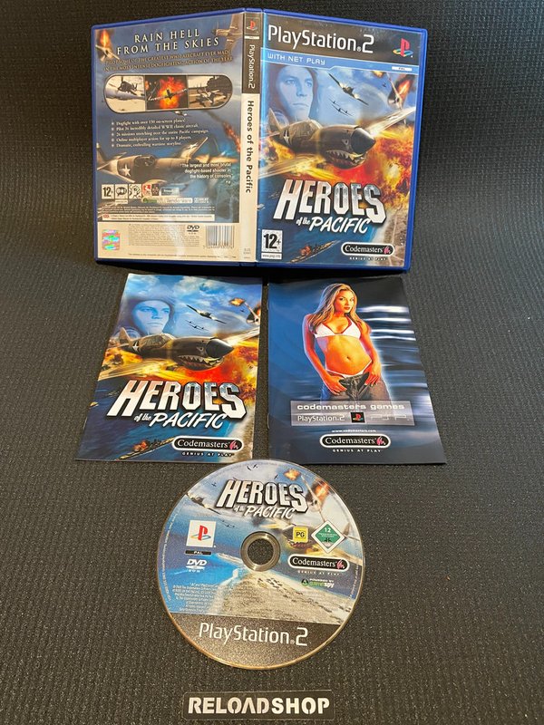 Heroes of the Pacific PS2 (käytetty) CiB