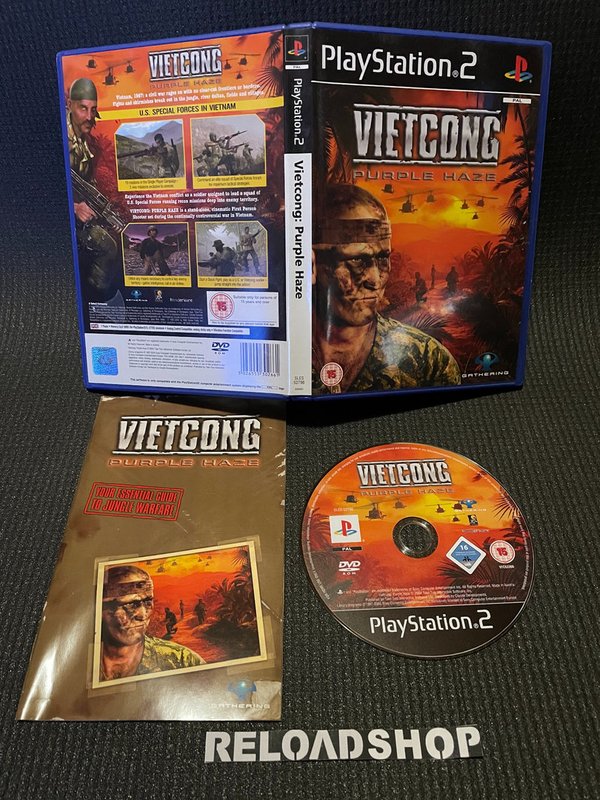 Vietcong Purple Haze PS2 (käytetty) CiB