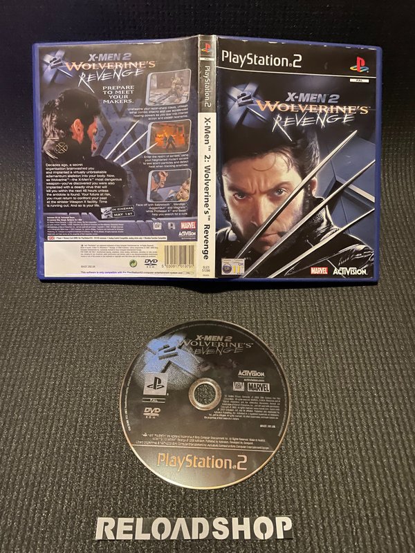 X-Men 2 Wolverine's Revenge PS2 (käytetty)