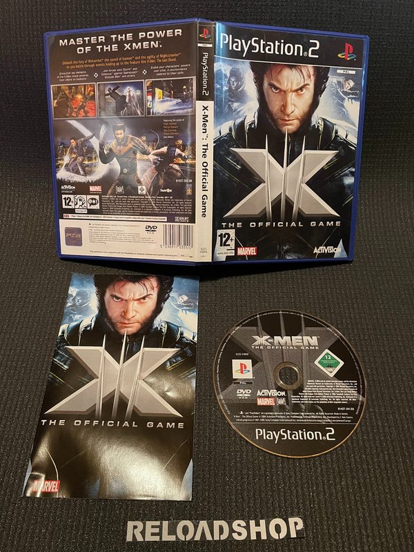 X-Men The Official Game PS2 (käytetty) CiB