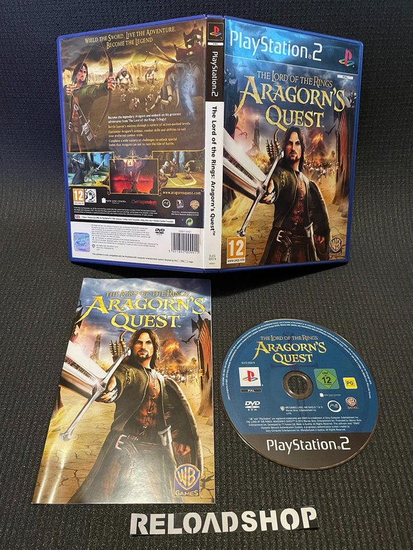 The Lord of The Rings Aragorn's Quest PS2 (käytetty) CiB