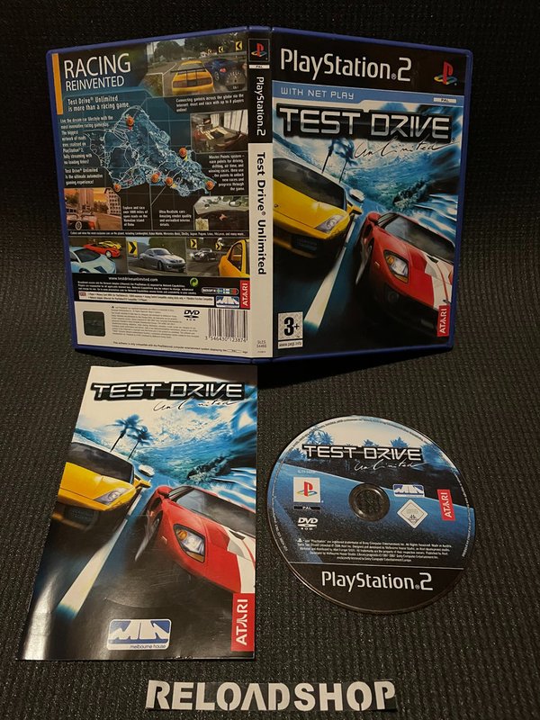 Test Drive Unlimited PS2 (käytetty) CiB