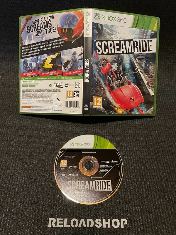 ScreamRide Xbox 360 (käytetty)