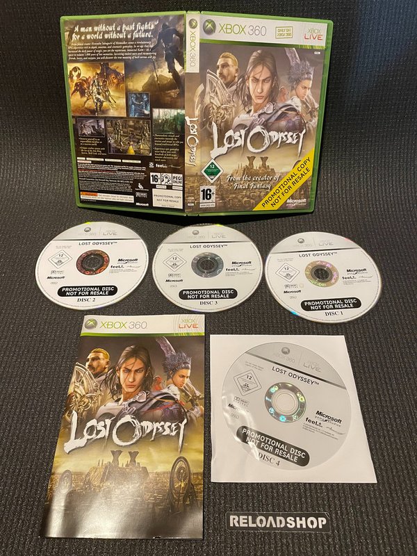 Lost Odyssey Xbox 360 (käytetty) CiB