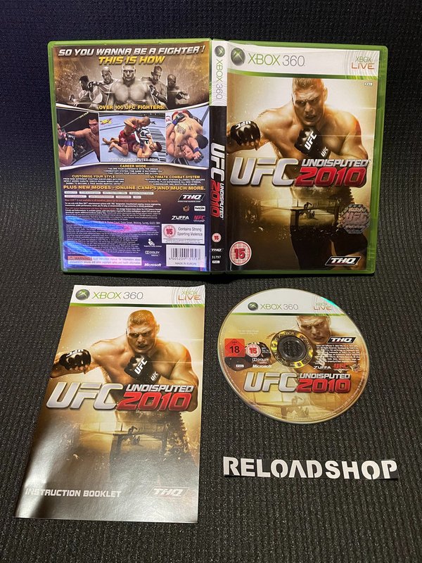 UFC 2010 Undisputed Xbox 360 (käytetty) CiB