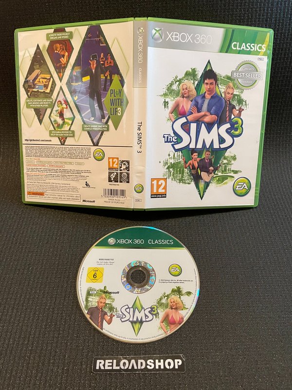 The Sims 3 Classics Xbox 360 (käytetty)