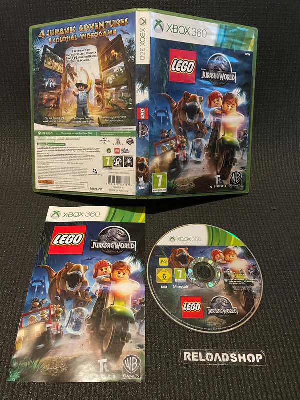LEGO Jurassic World Xbox 360 (käytetty) CiB