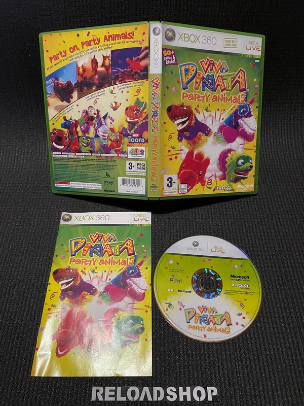 Viva Pinata Party Animals Xbox 360 (käytetty) CiB
