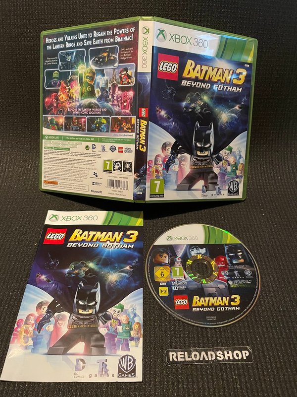 LEGO Batman 3 Beyond Gotham Xbox 360 (käytetty) CiB