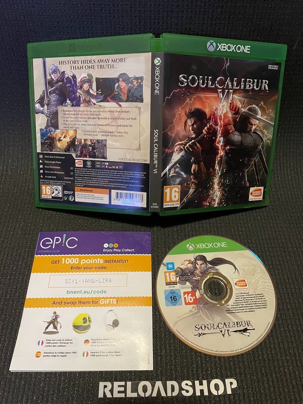 Soul Calibur VI Xbox One (käytetty)