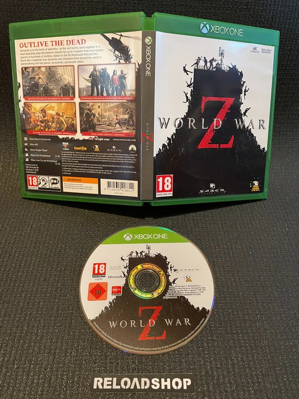 World War Z Xbox One (käytetty)