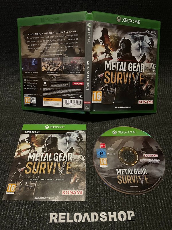Metal Gear Survive Xbox One (käytetty)