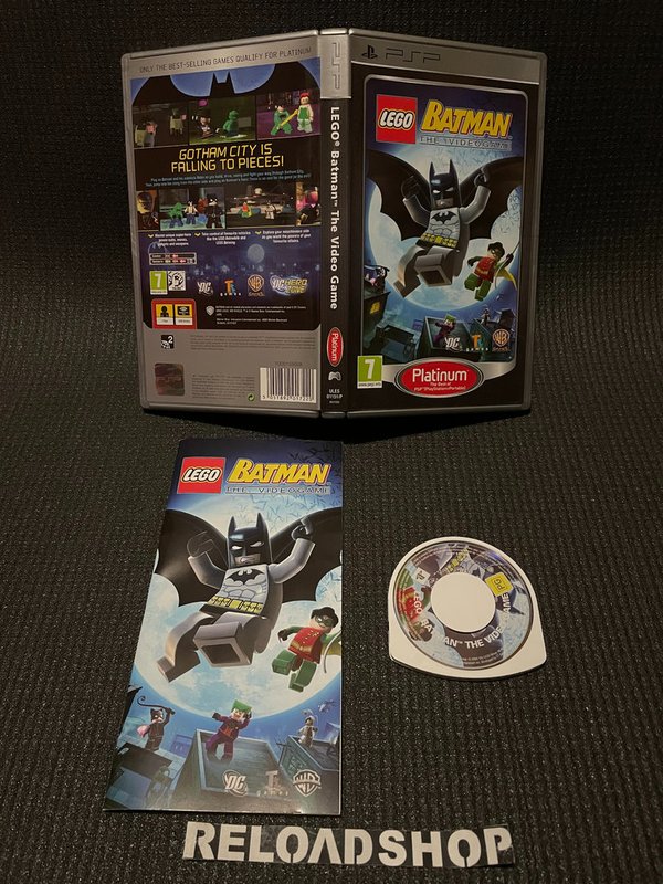 LEGO Batman The Video Game Platinum PSP (käytetty) CiB